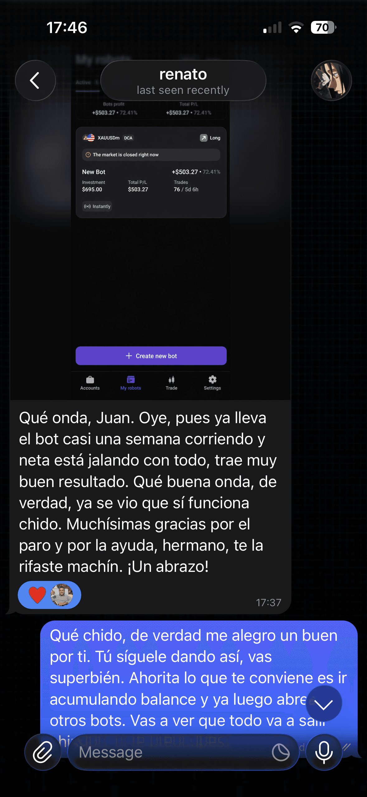 Member review screenshot